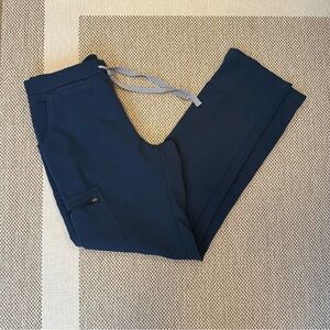 Figs "Dark Harbor" Yola Skinny Scrub Pants, Size XS